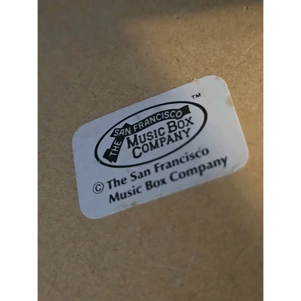 San Francisco Music Box vintage its rotator